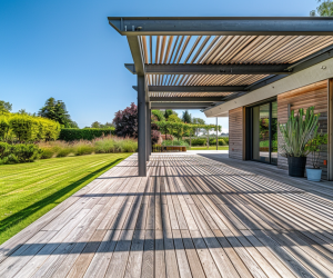 drewniane zadanie tarasu